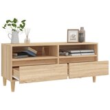 TV ormarić boja hrasta sonome 100x34,5x44,5cm konstruirano drvo | shoptok.hr
