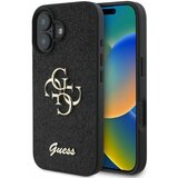 Guess pu fixed glitter 4G metal logo zadní kryt pro iphone 16 black ovitek za telefon vijolična | Shoptok.si