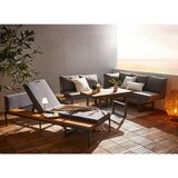 Ambia Garden LOUNGE GARNITURA akacija masivno jeklo | Shoptok.si