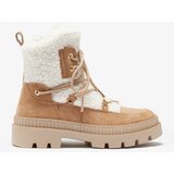 Resti Beige women's trapper boots with sheepskin Getatsa | ePonuda.com