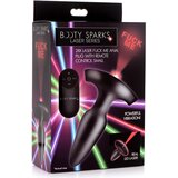 Booty Sparks Laser Fuck Me Small Anal Plug with Remote Control Black Cene