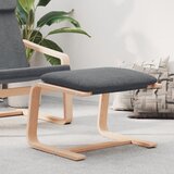 vidaXL Stolček za noge temno siv 51x41x40 cm blago Cene
