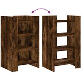  Komoda boja dimljenog hrasta 45x35x75 cm konstruirano drvo | shoptok.hr
