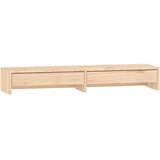 Stalak za monitor 100x27x15 cm od masivne borovine | shoptok.hr