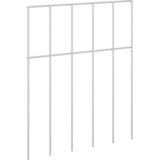 vidaXL Vrtni panel ograje 48 pcs Pocinkano jeklo Srebrna, (5000301415) | Shoptok.si