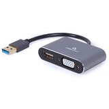 Gembird USB 3.0 to HDMI + VGA adapter A-USB3-HDMIVGA-01 | Eponuda.ba