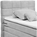 MID.YOU POSTELJA BOXSPRING 120 cm x 200 cm , srebrne barve | Shoptok.si