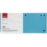 Optima Pregradni karton 240 x 105 mm, 100 kosov, modra Cene