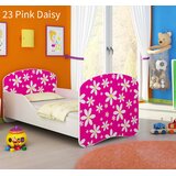  Otroška postelja ACMA z motivom 180x80 cm 23 Pink Daisy | Shoptok.si