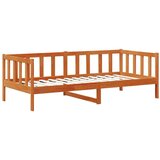  Dnevna postelja 3 pcs Voskast rjav Masivno borovo les, (5000121227) | Shoptok.si