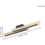 Eglo 99292 - LED prigu&amp;scaron;iva stropna svetiljka CAMACHO 2xLED/10W/230V Slike