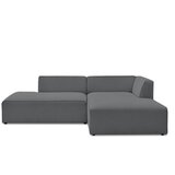 Bobochic Paris Tamno siva kutna garnitura (s desnim kutom/u obliku slova L) Megeve – | shoptok.hr