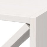  Stalak za vino 4 pcs Bijelo 62 x 25 x 62 cm Čvrsto borovo drvo | shoptok.hr