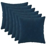  Presvlaka za jastuk 6 kom. HEERLEN Plava 35 x 35 cm - Osnovni Plava 6 | shoptok.hr