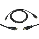 Kabel HDMI - HDMImini (AM na CM), 1,8 m,