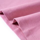  Dječja majica s dugim rukavima tamnoružičasta 116 | shoptok.hr