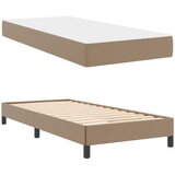  Krevetna konstrukcija Boja cappuccina 100 x 200 cm tkanina | shoptok.hr