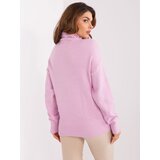 Wool Fashion Italia Sweater-AT-SW-23401.97P-Light Purple | Shoptok.si