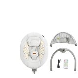 Kinderkraft Električna njihaljka LUMI 2, Light Grey | shoptok.hr