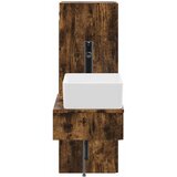  Set namještaja za kupaonicu 2 kom. Dimljeni hrast Smeđa 33 x 34,5 x 100 cm | Shoptok.si