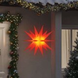 vidaXL Božične svetilke LED 3 kosi zložljive rdeče 100 cm | Shoptok.si