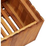  Vrtna posuda za sadnju od masivnog bagremovog drva 100x30x25 cm | shoptok.hr