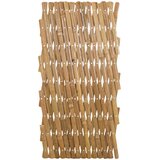  Proširiva rešetkasta ograda 2 pcs Svijetlosmeđa 100 x 105 cm | shoptok.hr