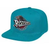 Kape s šiltom Nba Team Ground Detroit Pistons pisana