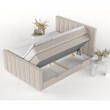 Maison de Rêve Bež boxspring postelja s prostorom za shranjevanje 140x200 cm Ruby – | Shoptok.si
