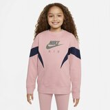Nike duks za devojčice AIR FRENCH TERRY SWEATSHIRT pink DD7135 Cene'.'