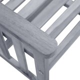  Vrtni stoli s čajno mizico in blazinami trden akacijev les, (20972086) | Shoptok.si