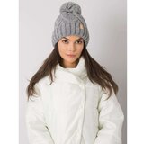 Fashion Hunters Gray insulated winter hat Cene