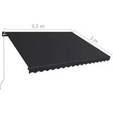  Tenda na ručno uvlačenje 450 x 300 cm antracit | shoptok.hr
