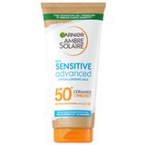 Garnier Ambre Solaire mleko za sončenje z zaščitnim faktorjem SPF50 - Sensitive Milk SPF50 | Shoptok.si