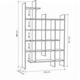 Kalune Design Manco - Oak knjižna omara, (20782878) | Shoptok.si