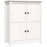  Komoda bela 83x41,5x100 cm trdna borovina, (20654070) | Shoptok.si
