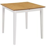  276409 5 Piece Dining Set MDF White (247625+247635) | shoptok.hr