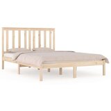  Okvir za krevet od masivne borovine 135 x 190 cm 4FT6 bračni | shoptok.hr