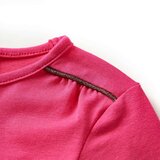  Dječja majica dugih rukava jarkoružičasta 140 | shoptok.hr