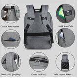 Zoozie Bags Ranac za laptop 102, Sivi | Eponuda.ba