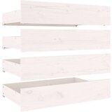  Posteljni okvir s predali bel 180x200 cm 6FT, (20601760) | Shoptok.si