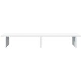  Stalak za monitor bijeli 100 x 27 x 15 cm od konstruiranog drva | shoptok.hr