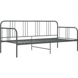  Posteljni okvir siv kovinski 90x200 cm, (20648544) | Shoptok.si