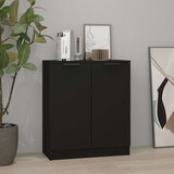  Komoda crna 60x30x70 cm od konstruiranog drva Cijene