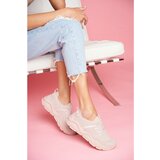 Kesi Ženske sportske cipele Big Star Light Pink FF274956 siva Cene