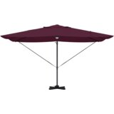  Suncobran s nosačem - Bordo crvena Bordo crvena Metal i tkanina | shoptok.hr