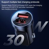 Joyroom C-A09 2-PORTNI AUTO PUNJAČ PD 30W QC 3.0 CRNI | shoptok.hr