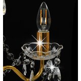 Luster s perlama zlatni okrugli 3 x E14 | Eponuda.ba
