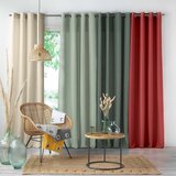 Douceur d intérieur Rdeča zavesa iz mikrovlaken 140x260 cm Absolu – | Shoptok.si