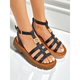 Resti Women's Roman Sandals Golden Livia | Shoptok.si